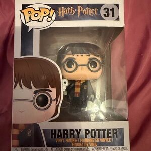 Funko Harry Potter Vinyl Figure with Red and Gold Scarf
